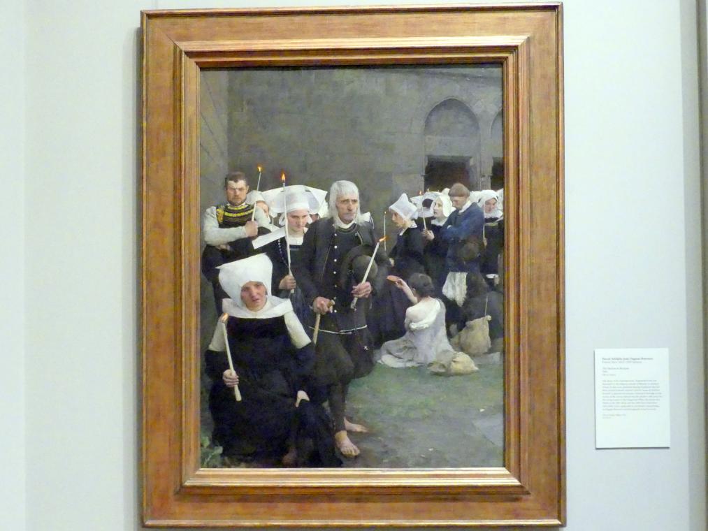 Pascal Adolphe Jean Dagnan (Dagnan-Bouveret) (1886), Der Pardon in der Bretagne, New York, Metropolitan Museum of Art (Met), Saal 827, 1886