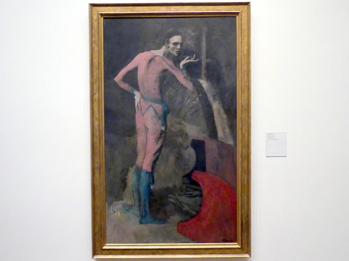 Pablo Picasso (1897–1972), Der Schauspieler, New York, Metropolitan Museum of Art (Met), Saal 830, 1904–1905, Bild 1/2