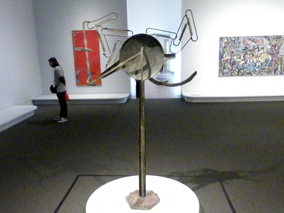 David Smith (1945–1963), Tanktotem II, New York, Metropolitan Museum of Art (Met), Saal 919, 1952–1953, Bild 3/5