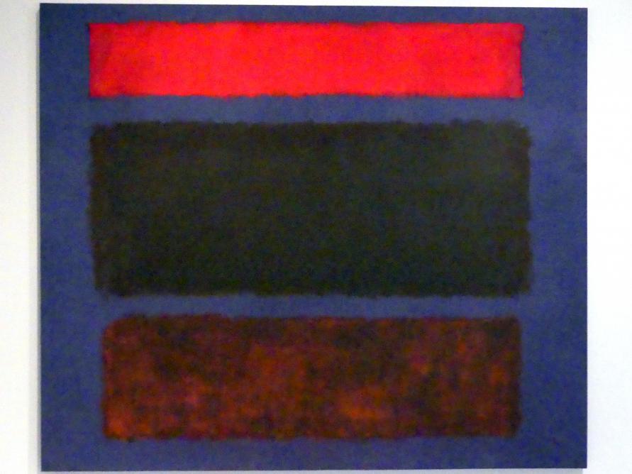 Mark Rothko (1944–1969), Nr. 16, New York, Metropolitan Museum of Art (Met), Saal 919, 1960, Bild 1/2