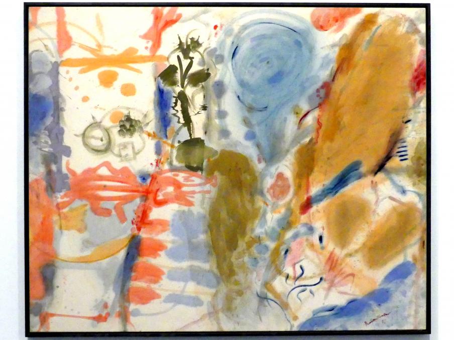 Helen Frankenthaler (1957–1969), Westlicher Traum, New York, Metropolitan Museum of Art (Met), Saal 920, 1957, Bild 1/2