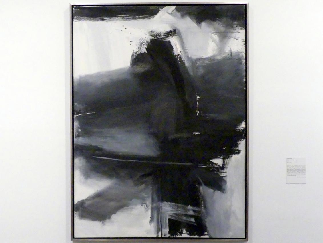 Franz Kline (1950–1960), Schwarz, Weiß und Grau, New York, Metropolitan Museum of Art (Met), Saal 920, 1959