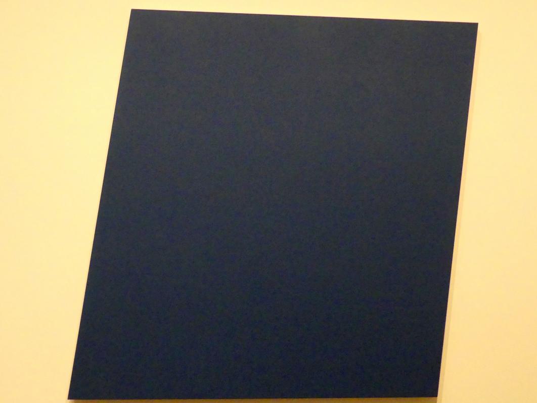 Ellsworth Kelly (1950–2004), Blaues Feld II, New York, Metropolitan Museum of Art (Met), Saal 922-923, 1977, Bild 1/2