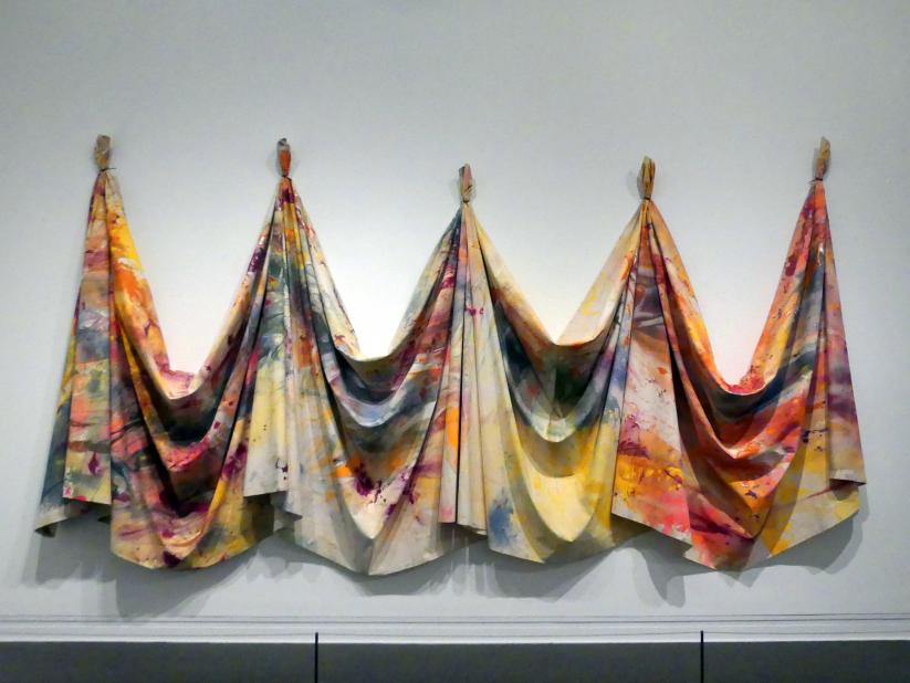 Sam Gilliam (1968–1970), Carousel State, New York, Metropolitan Museum of Art (Met), Saal 924, 1968, Bild 1/2