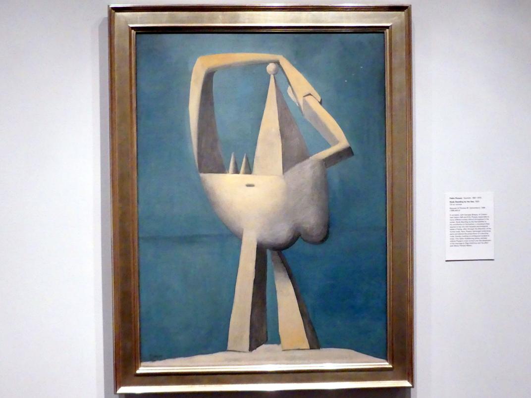 Pablo Picasso (1897–1972), Akt am Meer, New York, Metropolitan Museum of Art (Met), Saal 900, 1929, Bild 1/2