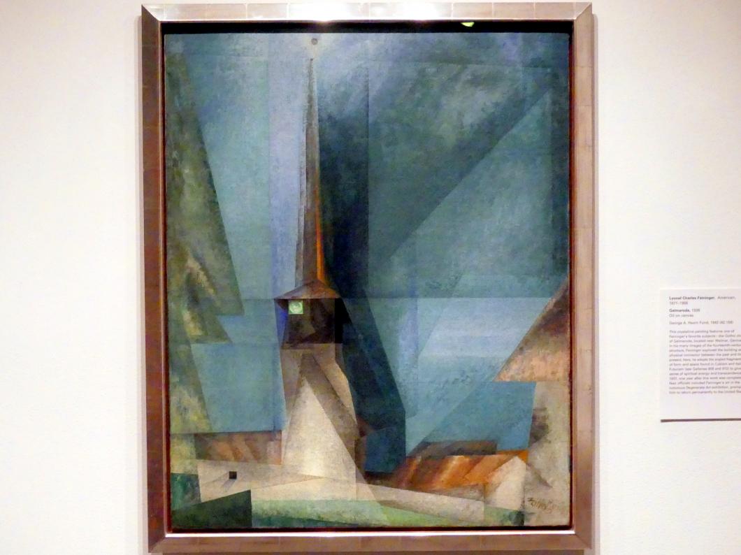 Lyonel Feininger (1907–1940), Gelmeroda, New York, Metropolitan Museum of Art (Met), Saal 900, 1936
