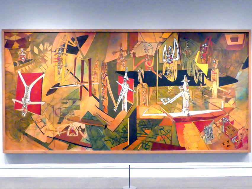 Roberto Antonio Sebastián Matta (1939–1970), Mit sein (Être Avec), New York, Metropolitan Museum of Art (Met), Saal 901, 1946, Bild 1/2