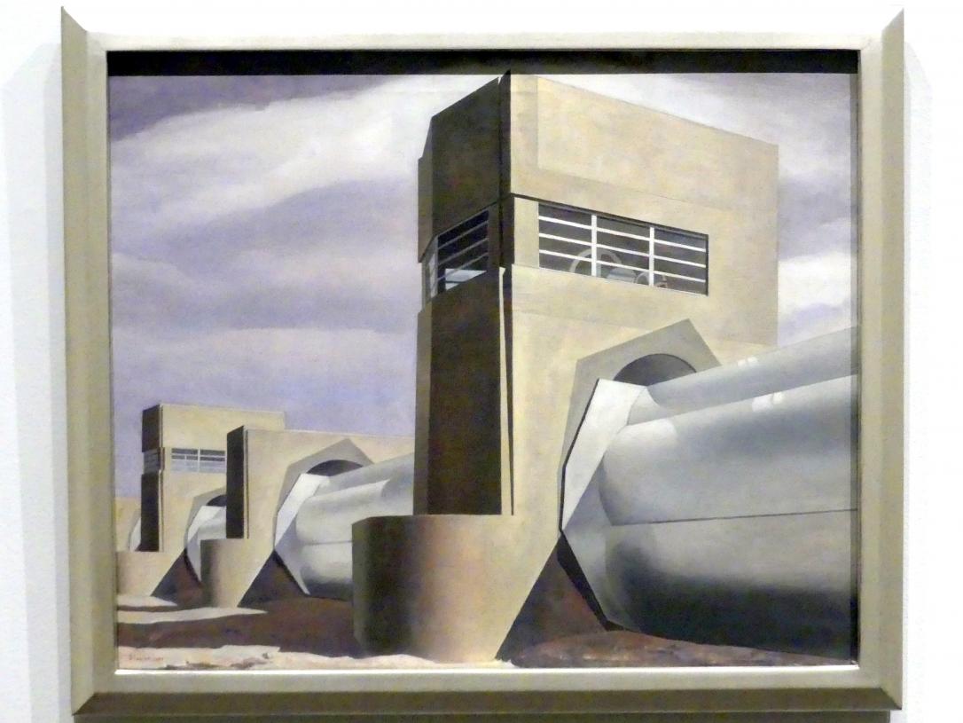 Charles Sheeler (1945), Wasser, New York, Metropolitan Museum of Art (Met), Saal 903, 1945