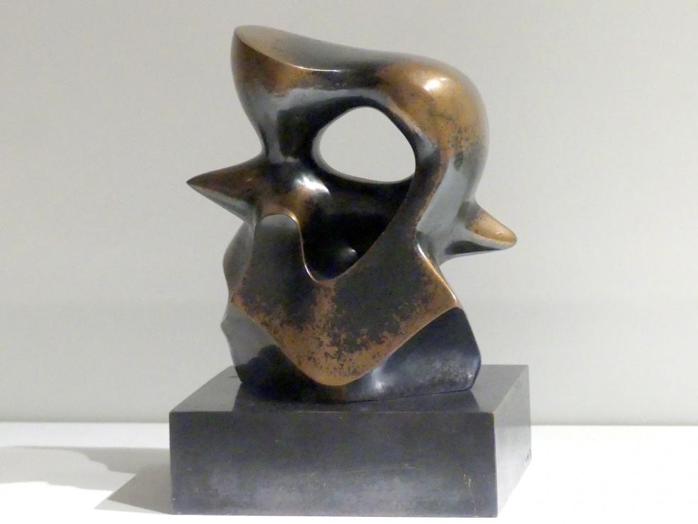 Henry Moore (1924–1982), Bozzetto: Spindelstück, New York, Metropolitan Museum of Art (Met), Saal 903, 1968