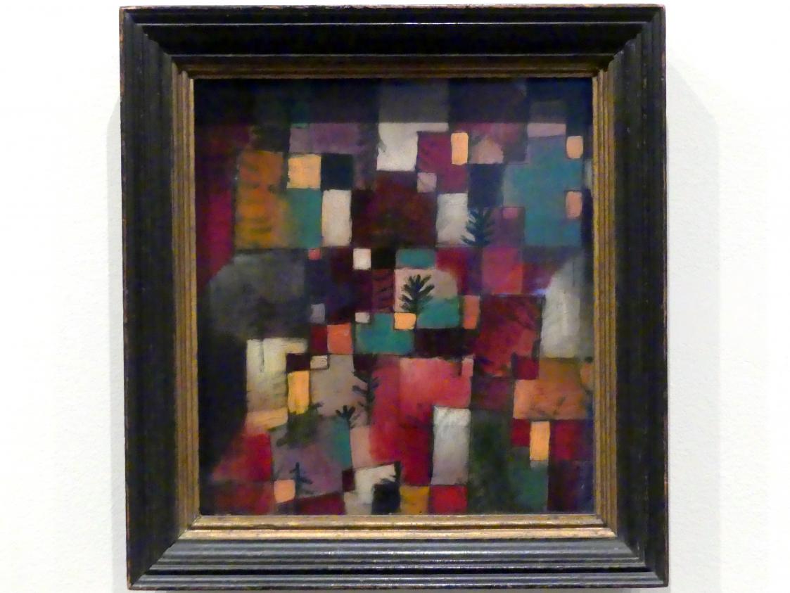 Paul Klee (1904–1940), Rotgrüne und violett-gelbe Rhythmen, New York, Metropolitan Museum of Art (Met), Saal 912, 1920