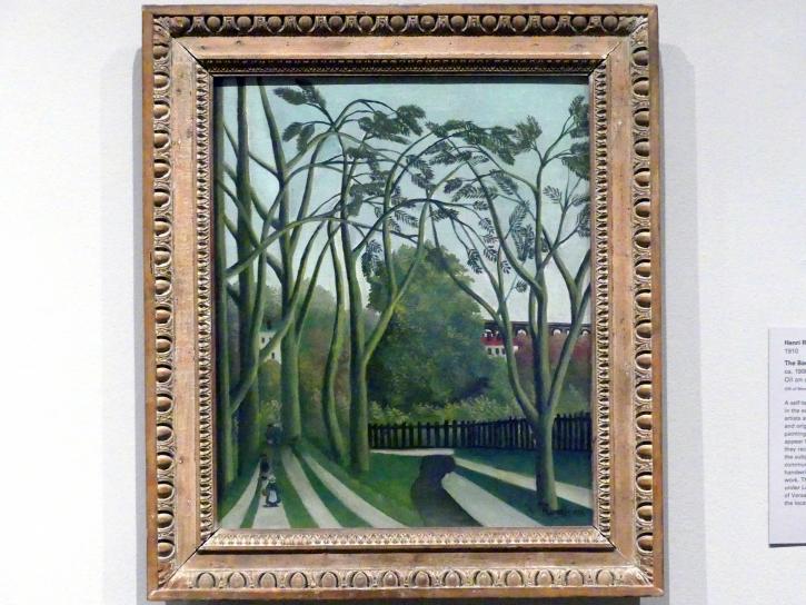 Henri Rousseau (Le Douanier) (1890–1910), Die Ufer des Bièvre bei Bicêtre, New York, Metropolitan Museum of Art (Met), Saal 911, um 1908–1909