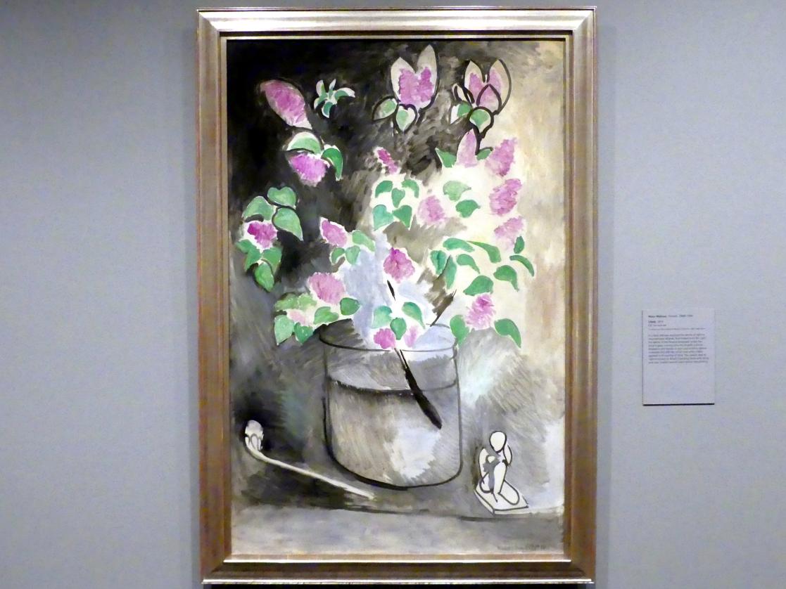 Henri Matisse (1898–1953), Flieder, New York, Metropolitan Museum of Art (Met), Saal 910, 1914, Bild 1/2
