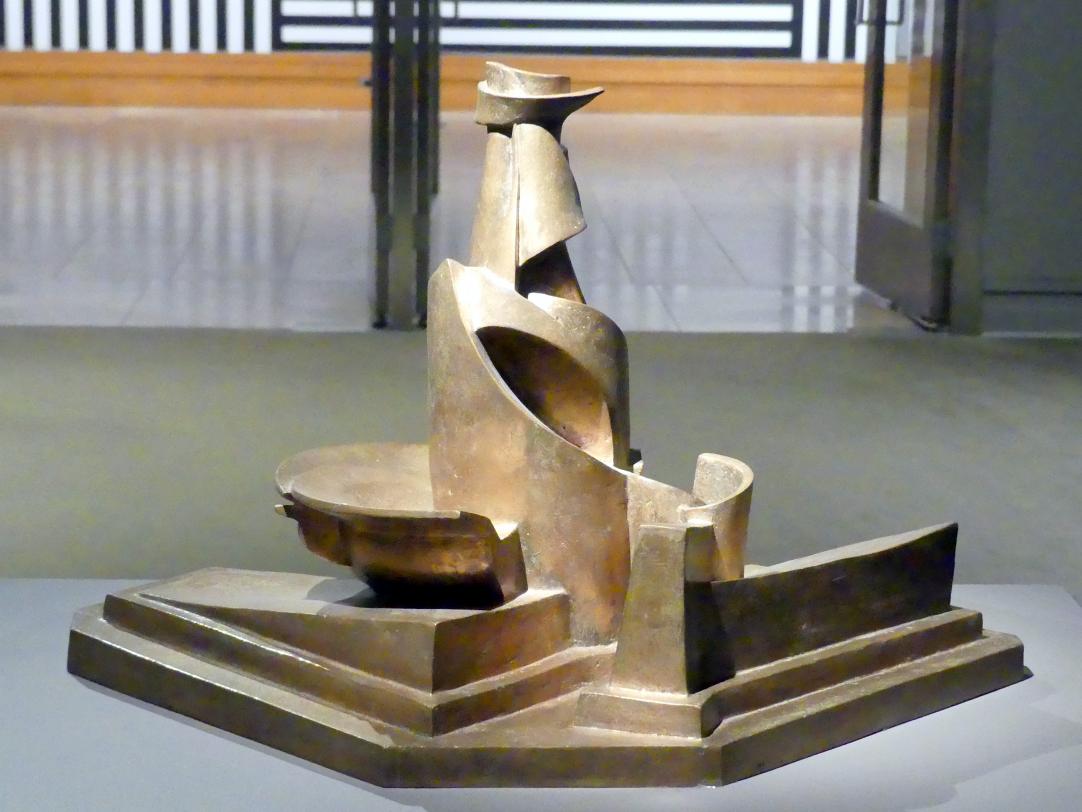 Umberto Boccioni (1910–1914), Entwicklung einer Flasche im Raum, New York, Metropolitan Museum of Art (Met), Saal 908, 1913