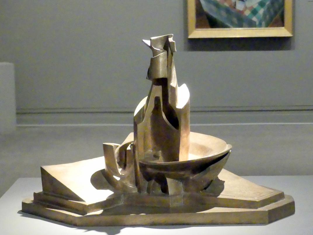 Umberto Boccioni (1910–1914), Entwicklung einer Flasche im Raum, New York, Metropolitan Museum of Art (Met), Saal 908, 1913, Bild 3/5