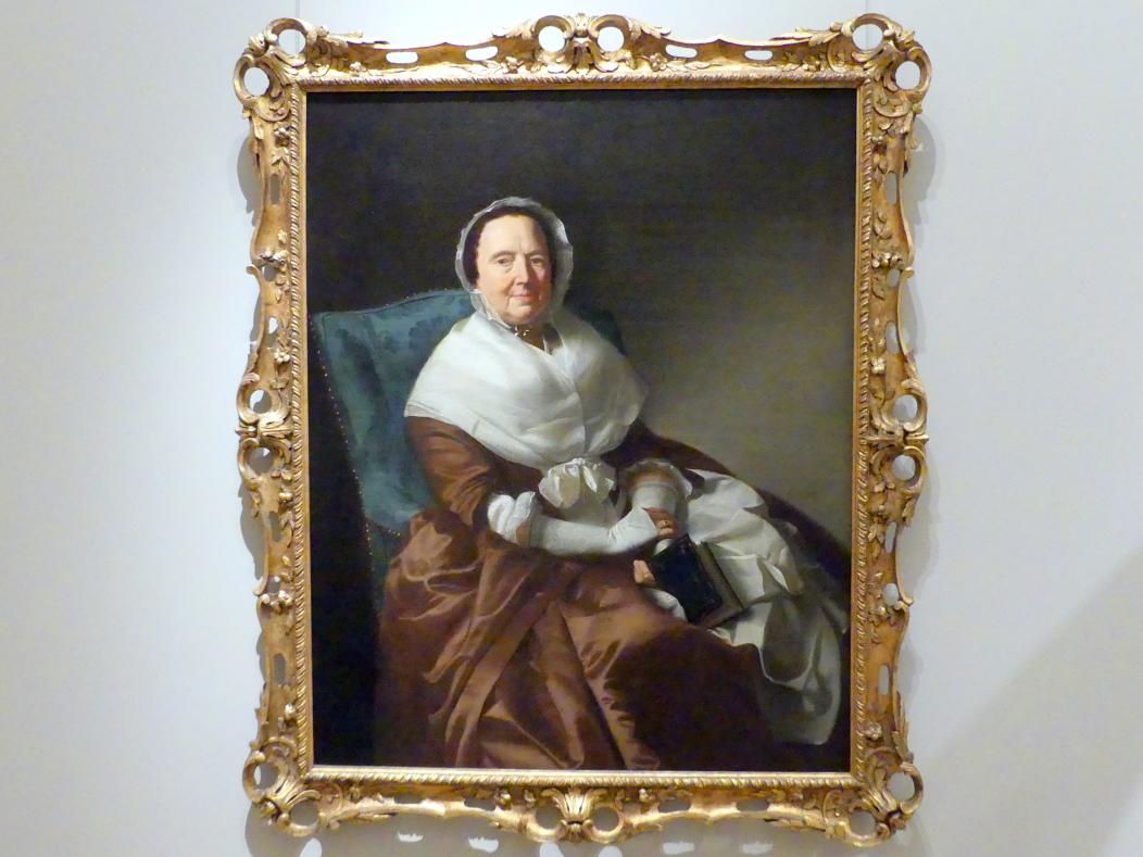 John Singleton Copley (1764–1798), Mrs. Sylvanus Bourne, New York, Metropolitan Museum of Art (Met), Saal 748, 1766, Bild 1/2