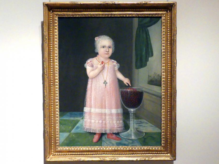 Joshua Johnson (1805), Emma Van Name, New York, Metropolitan Museum of Art (Met), Saal 751, um 1805