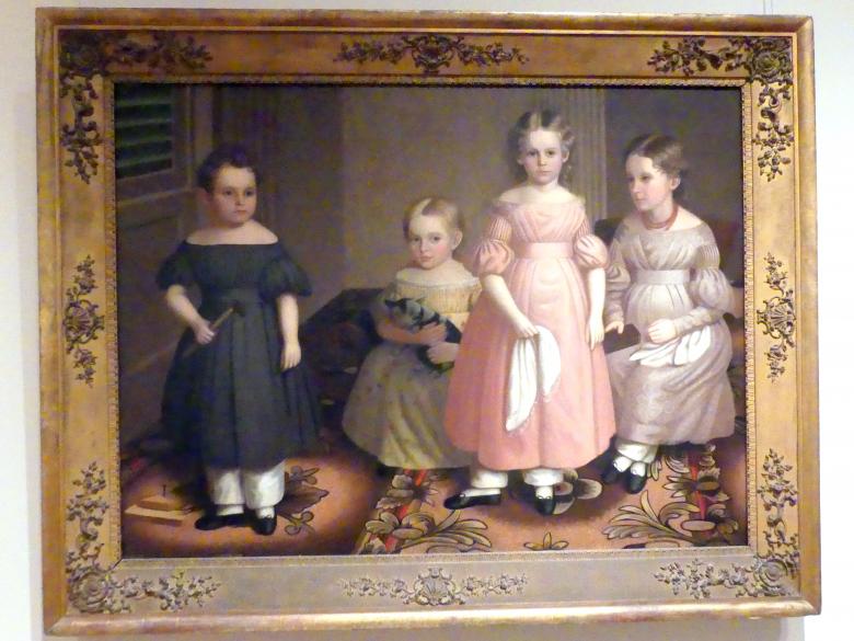 Oliver Tarbell Eddy (1839), Die Alling-Kinder, New York, Metropolitan Museum of Art (Met), Saal 751, um 1839, Bild 1/2
