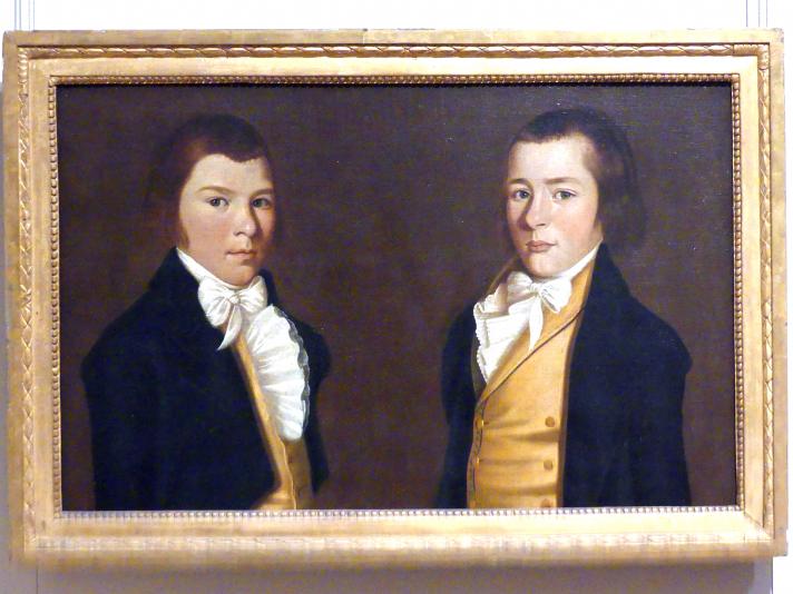 William Jennys (1797), John W. and Henry L. Clark, New York, Metropolitan Museum of Art (Met), Saal 751, um 1795–1800, Bild 1/2