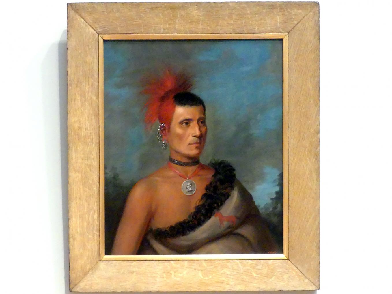 Henry Inman (1832), Pes-Ke-Le-Cha-Co, New York, Metropolitan Museum of Art (Met), Saal 756, 1832–1833, Bild 1/3