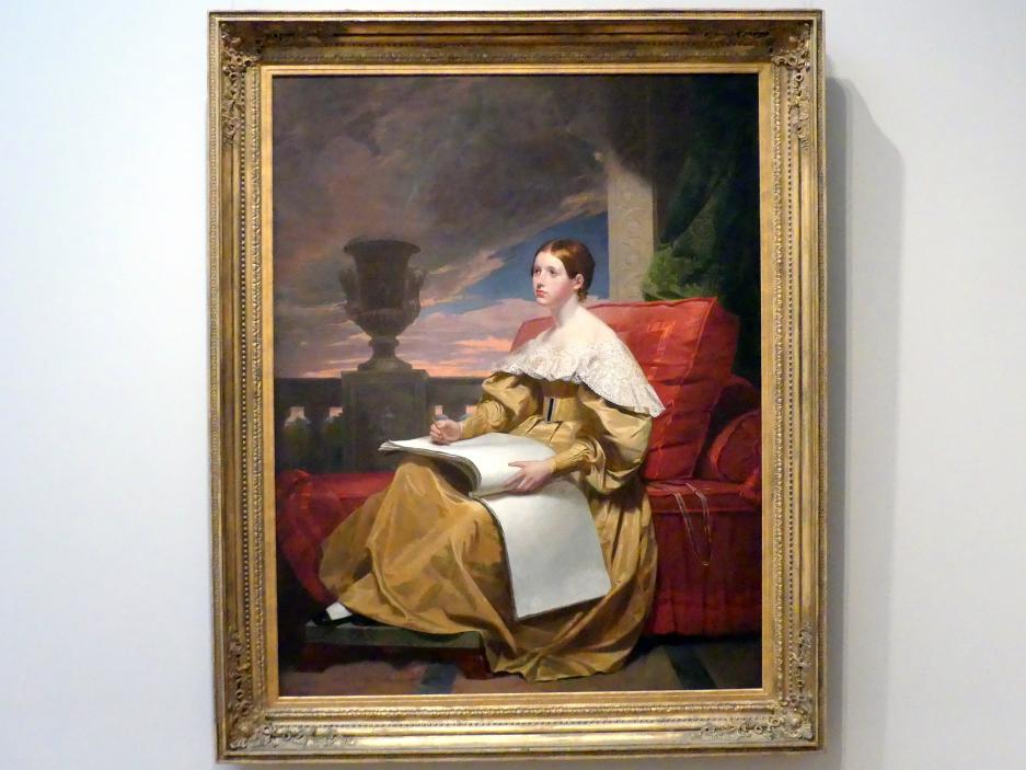 Samuel F. B. Morse (1836), Susan Walker Morse (Die Muse), New York, Metropolitan Museum of Art (Met), Saal 756, um 1836–1837, Bild 1/2