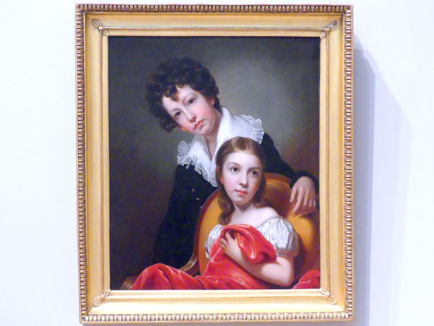 Rembrandt Peale (1826), Michael Angelo and Emma Clara Peale, New York, Metropolitan Museum of Art (Met), Saal 756, um 1826, Bild 1/2