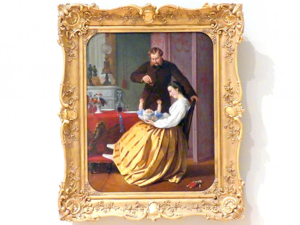 Lilly Martin Spencer (1851–1854), Gesprächsstoff, New York, Metropolitan Museum of Art (Met), Saal 758, um 1851–1852, Bild 1/2