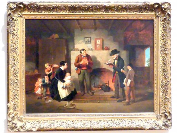 Francis William Edmonds (1851–1854), Volkszählung, New York, Metropolitan Museum of Art (Met), Saal 758, 1854