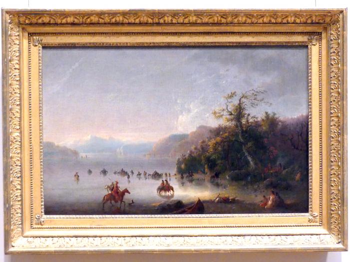 Alfred Jacob Miller (1850), Snake River Indianer, New York, Metropolitan Museum of Art (Met), Saal 758, um 1845–1855, Bild 1/2