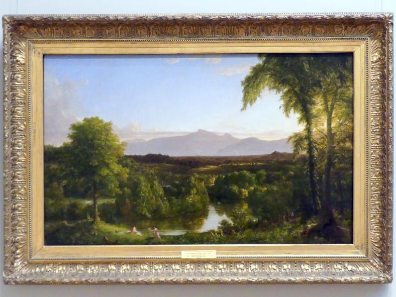 Thomas Cole (1828–1848), Blick auf den Catskill - Frühherbst, New York, Metropolitan Museum of Art (Met), Saal 759, 1836–1837, Bild 1/2