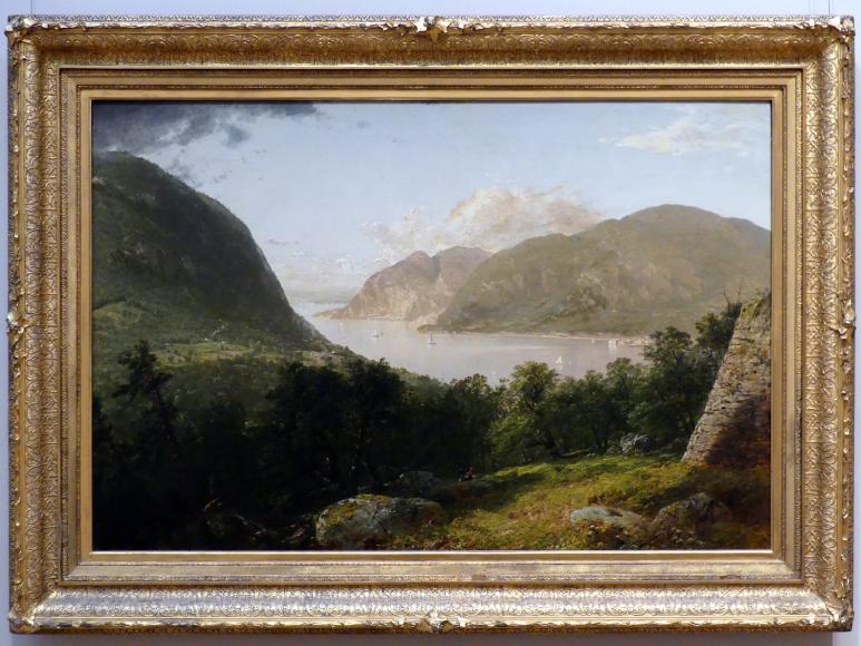 John Frederick Kensett (1852–1872), Hudson River Szene, New York, Metropolitan Museum of Art (Met), Saal 759, 1857