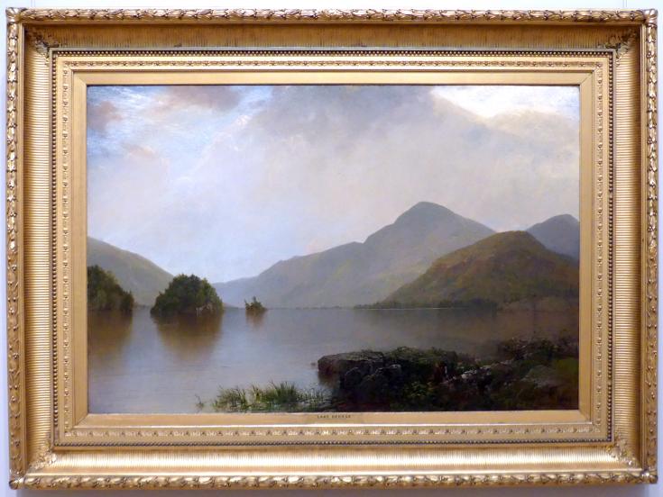 John Frederick Kensett (1852–1872), Lake George, New York, Metropolitan Museum of Art (Met), Saal 761, 1869