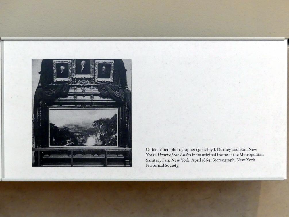 Frederic Edwin Church (1850–1877), Das Herz der Anden, New York, Metropolitan Museum of Art (Met), Saal 760, 1859, Bild 3/3
