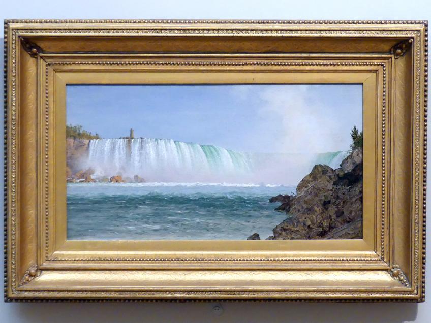 Frederic Edwin Church (1850–1877), Die Niagarafälle, New York, Metropolitan Museum of Art (Met), Saal 760, um 1858, Bild 1/2