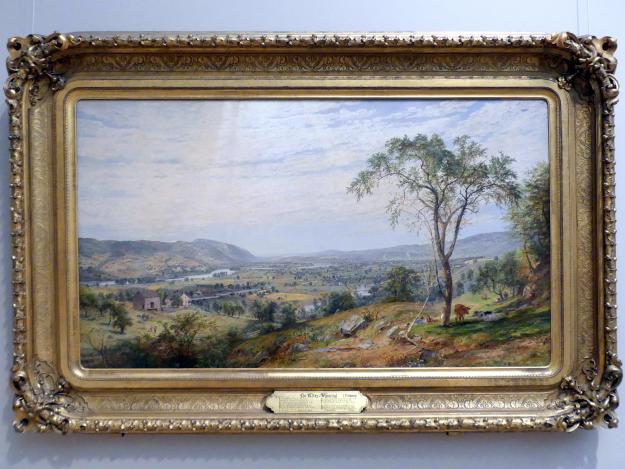 Jasper Francis Cropsey (1853–1870), Das Tal von Wyoming, New York, Metropolitan Museum of Art (Met), Saal 760, 1865