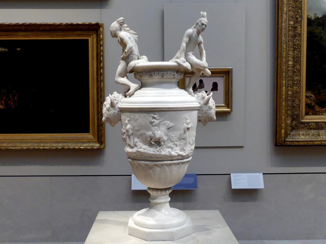 Ames Van Wart (1876), Indianische Vase, New York, Metropolitan Museum of Art (Met), Saal 760, 1876