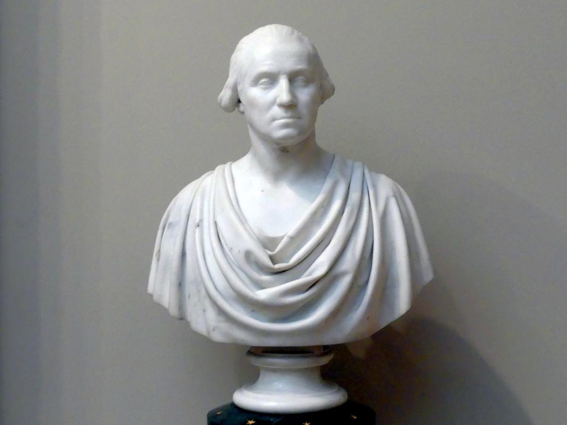 Hiram Powers (1834–1852), George Washington, New York, Metropolitan Museum of Art (Met), Saal 760, 1838–1844, Bild 1/2