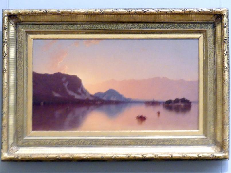 Sanford Robinson Gifford (1865–1875), Isola Bella im Lago Maggiore, New York, Metropolitan Museum of Art (Met), Saal 760, 1871, Bild 1/2