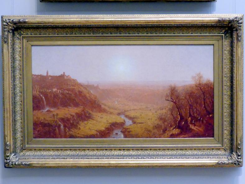 Sanford Robinson Gifford (1865–1875), Tivoli, New York, Metropolitan Museum of Art (Met), Saal 760, 1870