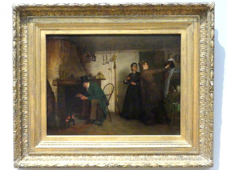 Eastman Johnson (1864–1876), Die neue Hut, New York, Metropolitan Museum of Art (Met), Saal 763, 1876, Bild 1/2