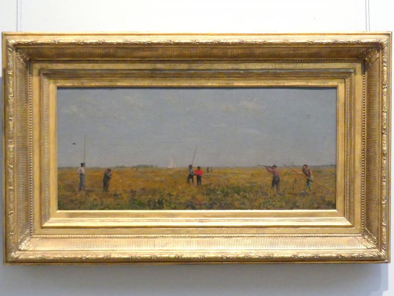 Thomas Eakins (1869–1900), Rallen-Jagd, New York, Metropolitan Museum of Art (Met), Saal 764, 1874, Bild 1/2