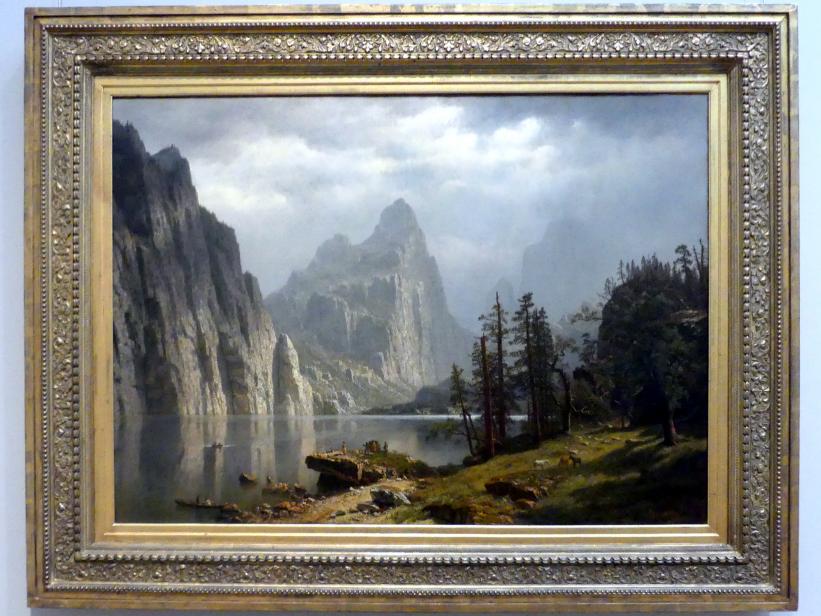 Albert Bierstadt (1859–1883), Merced River, Yosemite Valley, New York, Metropolitan Museum of Art (Met), Saal 765, 1866, Bild 1/2