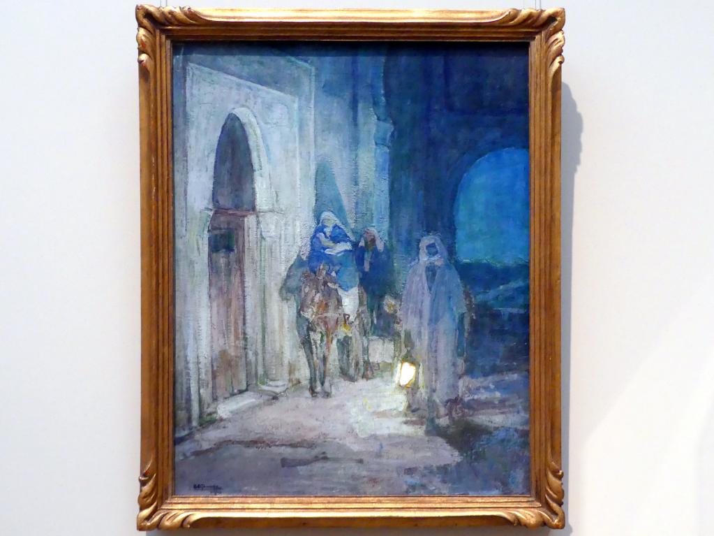 Henry Ossawa Tanner (1923), Flucht nach Ägypten, New York, Metropolitan Museum of Art (Met), Saal 766, 1923, Bild 1/2