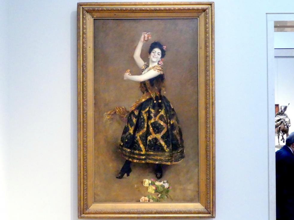 William Merritt Chase (1872–1896), Carmencita, New York, Metropolitan Museum of Art (Met), Saal 766, 1890, Bild 1/2