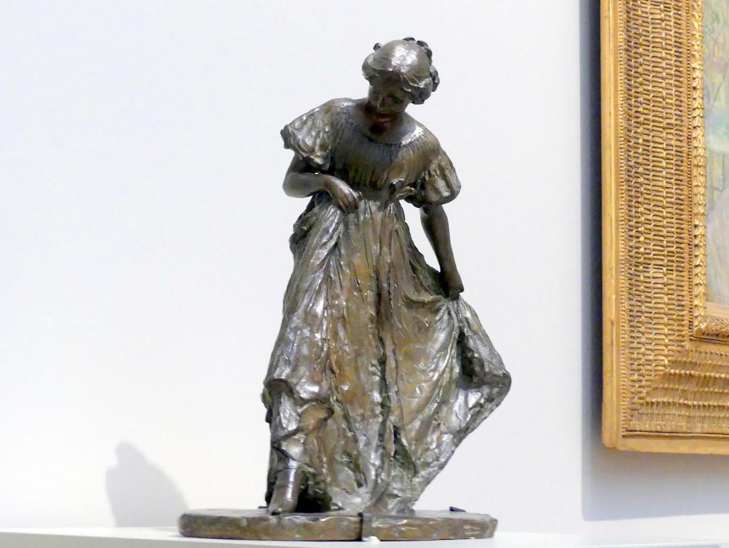 Bessie Potter Vonnoh (1897–1902), Tanzende Frau, New York, Metropolitan Museum of Art (Met), Saal 768, 1897, Bild 2/4