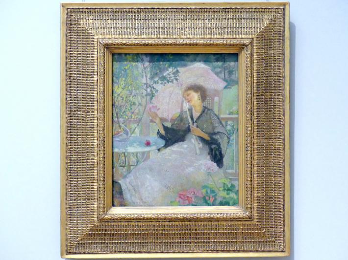 Lilian Westcott Hale (1910), Celias Laube, New York, Metropolitan Museum of Art (Met), Saal 768, um 1910, Bild 1/2