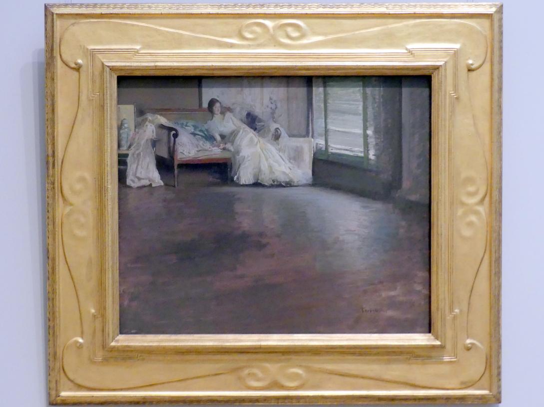 Edmund Charles Tarbell (1899), Auf der anderen Seite des Zimmers, New York, Metropolitan Museum of Art (Met), Saal 768, um 1899, Bild 1/2