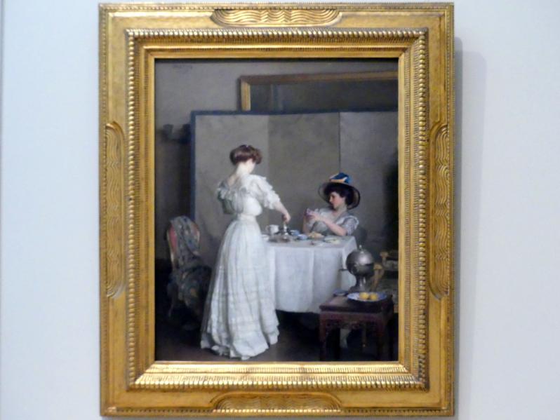 William McGregor Paxton (1909), Teeblätter, New York, Metropolitan Museum of Art (Met), Saal 768, 1909
