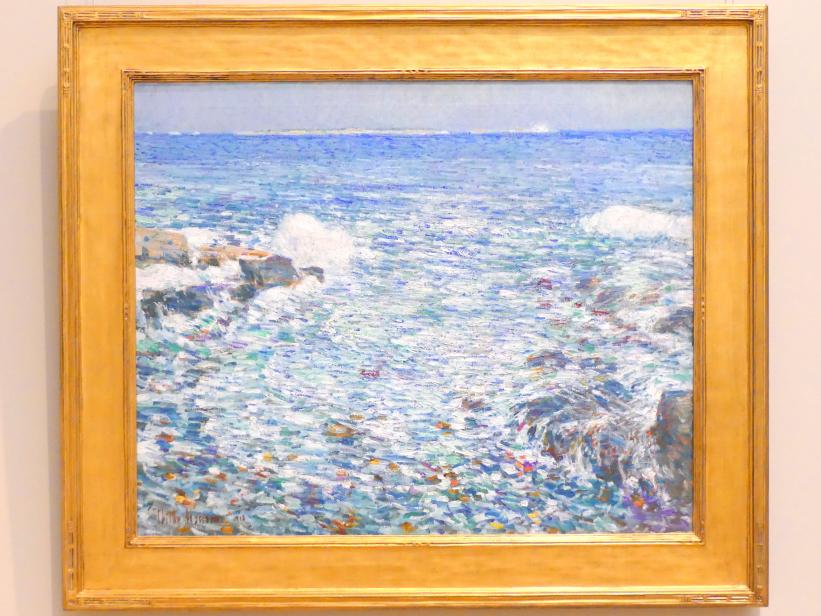 Childe Hassam (1890–1918), Surf, Isles of Shoals, New York, Metropolitan Museum of Art (Met), Saal 769, 1913, Bild 1/2