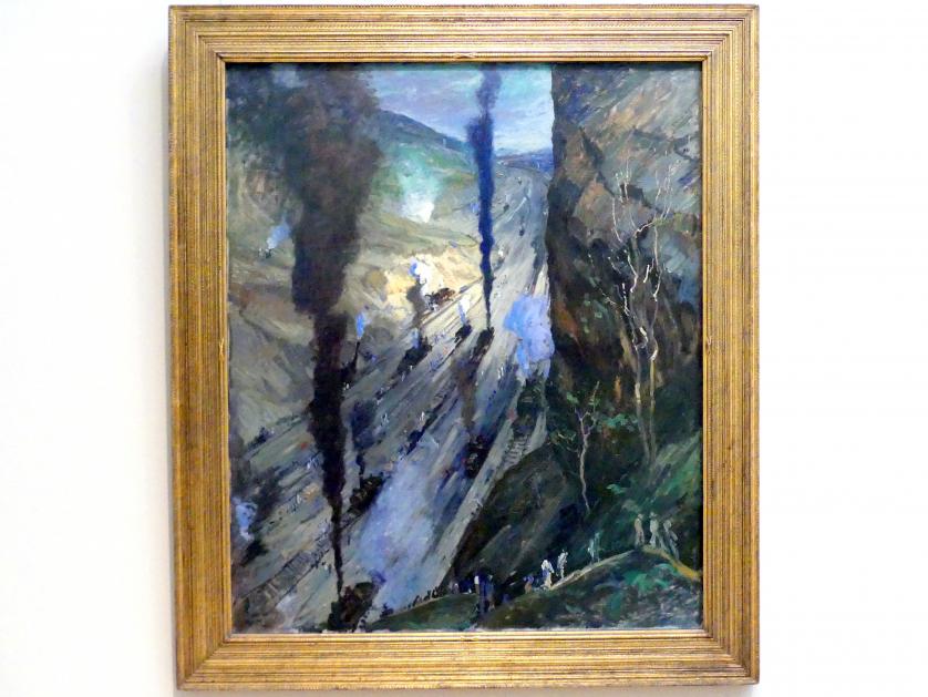 Jonas Lie (1913), Die Eroberer (Culebra Cut, Panamakanal), New York, Metropolitan Museum of Art (Met), Saal 769, 1913, Bild 1/2
