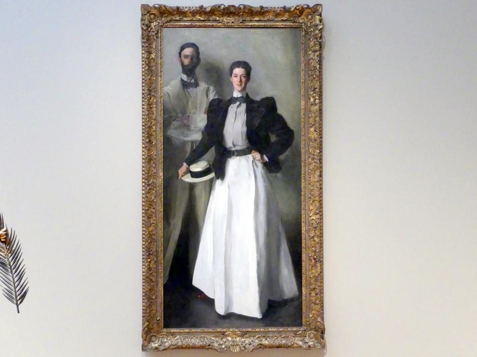 John Singer Sargent (1875–1920), Herr und Frau I. N. Phelps Stokes, New York, Metropolitan Museum of Art (Met), Saal 771, 1897, Bild 1/2
